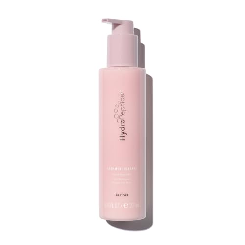 HydroPeptide Cashmere Cleanse, Facial Rose Milk, Clean & Balance Skin's Natural Oils, 6.76 Ounce