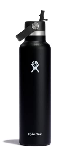 Hydro Flask Standard Flex Straw Cap Black 24 Oz