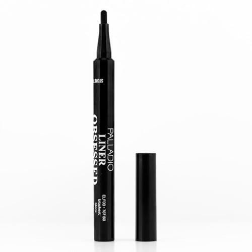 Palladio 2-in-1 Paddle Tip Eyeliner Marker - Black
