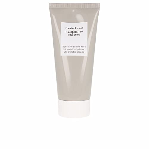 [ comfort zone ] Tranquillity Body Lotion, Aromatic Moisturizer, Hydrates, Silky Softness, Relieves Stress, Fast Absorbing, Clean Beauty, Amaranth Oil, Essential Oils, Daily Use, 6.76 Fl Oz
