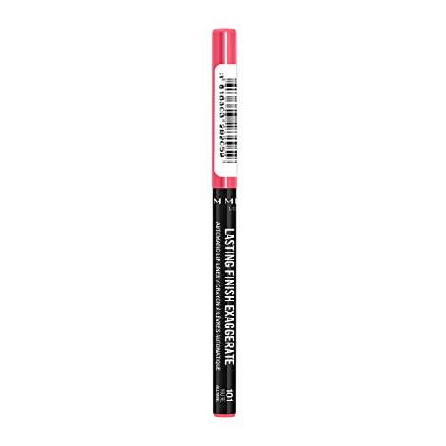 Rimmel Lasting Finish Exaggerate Automatic Lip Liner - Rich, Smooth Formula for Long Lasting Lip Looks - 101 You're All Mine, .01oz