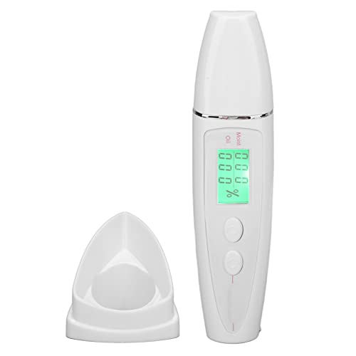 Skin Analyzer Pen with LCD Display - Moisture & Oil Tester