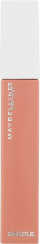 Maybelline Super Stay Matte Ink Liquid Lipstick Makeup, Long Lasting High Impact Color, Up to 16H Wear, Poet, Light Rosey Nude, 1 Count