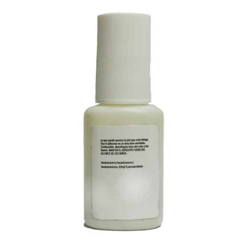 IBD 5 Second Brush-On Nail Glue - Quick Strong Adhesive for Nails