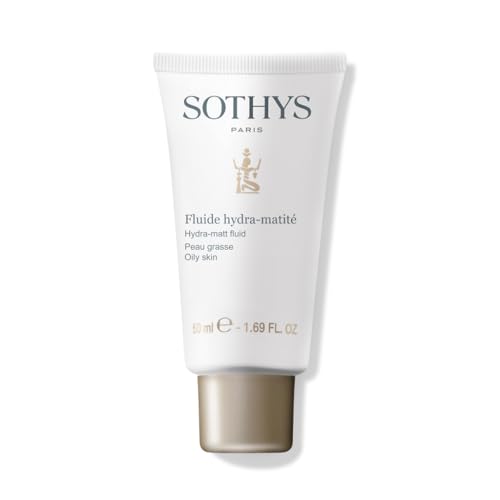 SOTHYS Hydra-Matt Fluid | Matte Face Moisturizer for Women | Daily Hydration with Niacinamide | For Combination to Oily Skin