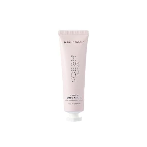 VOESH Vegan Body Creme Moisturizer - K-Beauty Korean Skincare - Jasmine Soothe (3oz)