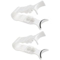 2Pcs White False Eyelashes Clip,5g Portable Magnetic Eyelash Applicator Set| Easy to Use Lash Applicator Tool Kit| Applicator Magnetic Lashes Kit for Lounging,False Lashes