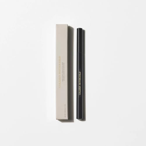 COLLEEN ROTHSCHILD Precision Liquid Liner | Shade: Jet Black | Intensely Pigmented, Matte Formula | Quick-Dry, Long Lasting & Smudge-Proof | Ultra Precise Felt Tip (0.041 fl oz)