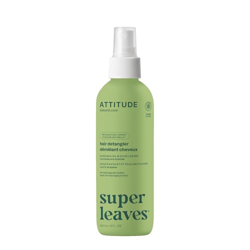 ATTITUDE Detangling Spray Leave-In 8oz - EWG Verified, Vegan