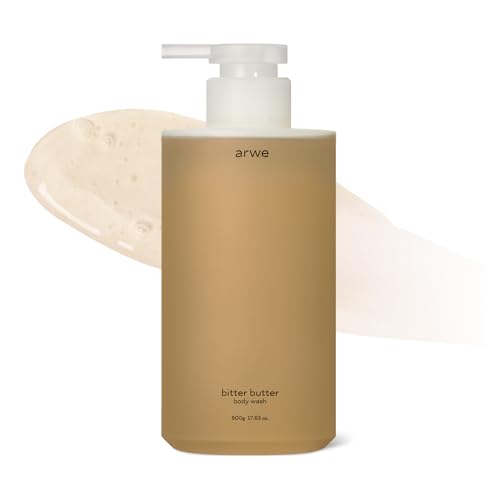 Bitter Butter Body Wash, 16.9 fl oz (500 ml), Naturally Derived, Weakly Acid, Moisturizing, Acne, Body Care Soap, Next Generation Horny Scrub, PHA & LHA, Perfume Scent, Large Capacity