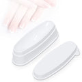 French Nail Dip Powder Tray - Dual-Sided Smile Line Mold Tool for DIY Nails