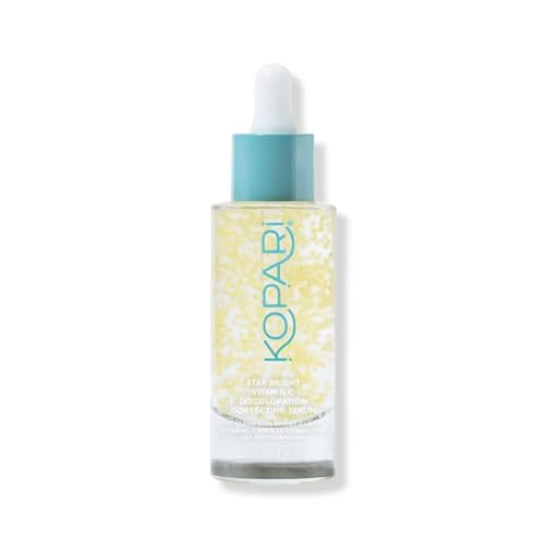 Kopari Star Bright Vitamin C Discoloration Correcting Serum with Kakadu Plum & Niacinamide, Brighter Complexion, Soothe & Diminish Dull Skin, 1.7oz