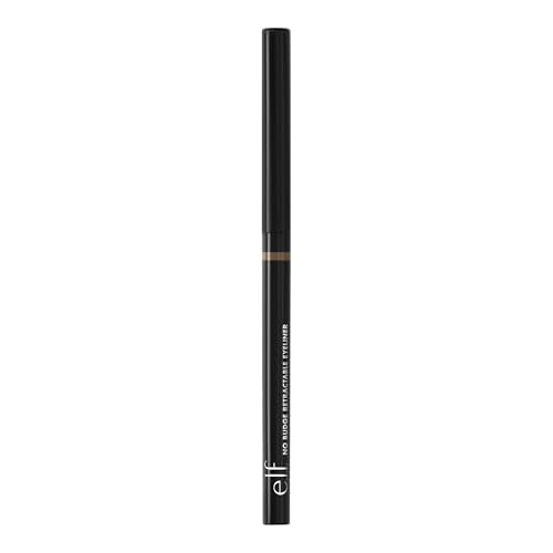 e.l.f. No Budge Retractable Eyeliner - Coffee, Waterproof, Creamy, 0.01oz