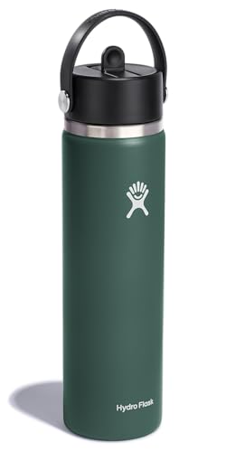 Hydro Flask Wide Flex Straw Cap Fir 24 Oz