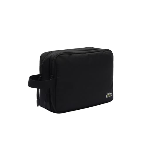Lacoste Men's Neocroc Toilet Kit, Black, One Size