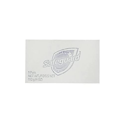 Safeguard White Soap, 4 Oz Ea. - 12 Packs x 4 Count, 48 Bars Case