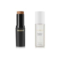 Mented Cosmetics Foundation Stick & Better Setter Setting Spray Bundle - T40 Deep Tan with Warm Undertones