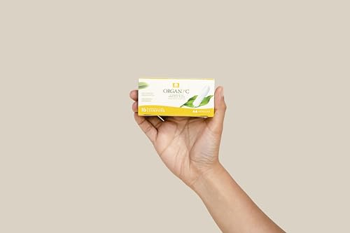 Organyc 100% Organic Cotton Tampons, No Applicator, 16ct