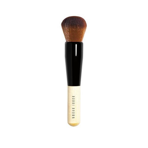 Bobbi Brown Foundation & Concealer Brush | Full Coverage & Touch-Up Makeup Brushes for Blemishes, Dark Circles & Seamless Blending
