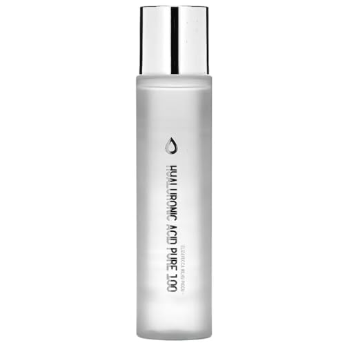 Elizavecca Hyaluronic Acid 100% Face Serum 200ml/6.76 fl.oz. - Hyaluronic Acid Essence, K-Beauty Routine