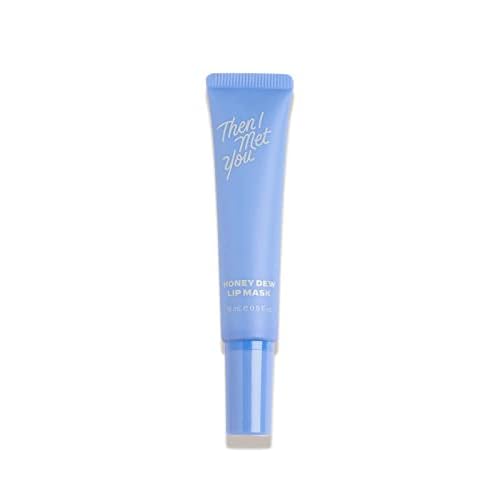 Then I Met You Honey Dew Lip Mask, Nourishing & Moisturizing Lip Mask & Exfoliating Balm with Honeydew, Squalane plus Honey Extract, 0.5 oz