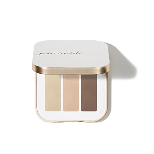 jane iredale PurePressed Eye Shadow Triple, Highly Pigmented Mineral Based Eye Color, Long Lasting & Crease Resistant Formula, Safe for Sensitive Eyes