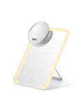 OMIRO Lighted Makeup Mirror 10X Magnifying - 8" Desk Mirror