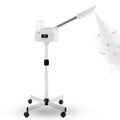 Professional Facial Steamer On Wheels for Esthetician, Touch Screen Vaporizador Facial Steamer with Hot Mist&Timer Function, Spa and Home Use