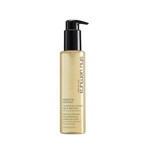 shu uemura art of hair Essence Absolue Nourishing Universal Balm - Multi-Benefit Balm, Intense Hydration and Shine, For Dry Hair and Skin, 5 Fl Oz