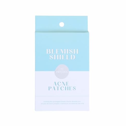 Acne Patches - Hydrocolloid Pimple Patches 72 count - Gently absorbs pus, oil and dirt from pimples in 6-8 hours