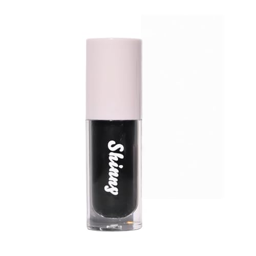 Black Glossy Lipgloss - Hydrating Non-Sticky High Shine