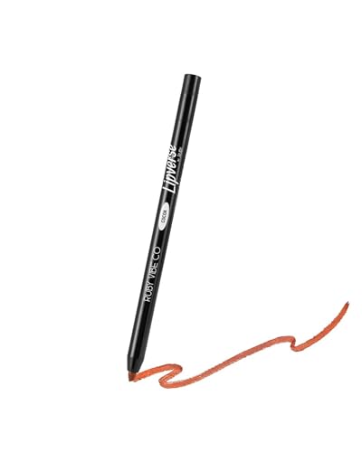 RUBY VIBE CO Lip Liner Pencil - Cocoa, Long-Wearing & Smudge-Resistant