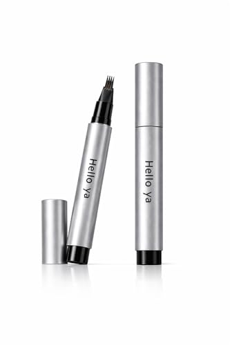 Microblading Eyebrow Pen with Fork Tip - Waterproof Brow Marker