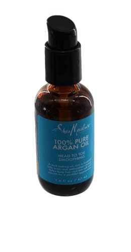 Sheamoisture Multi-Tasking Oil for Smooth Hair and Skin 100% Pure Argan Oil Head-to-Toe Formula 1.6 Fl Oz