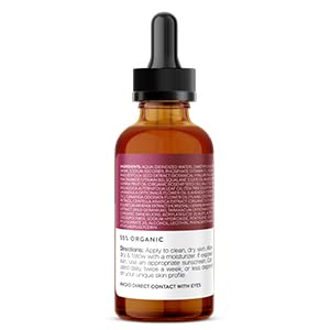 Anti-Aging Skin Clearing Vitamin C Plus Serum | Active 2.5% Retinol, Vit C 20% , MSM, Salicylic Acid | Acne Treatment And Collagen Booster For Fine Lines, Wrinkles, Dark Spots, Acne | 1 fl. oz.