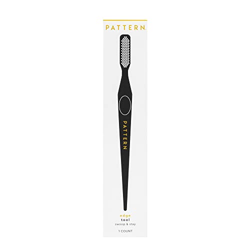 PATTERN Beauty by Tracee Ellis Ross Edge Tool - 3-in-1 Brush for Baby Hairs. Comb for parting or sectioning hair.