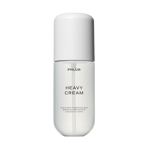PHLUR Heavy Cream Body Mist - Vanilla & Gourmand Perfume for Women, 3 Fl Oz