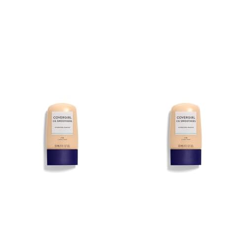 COVERGIRL Smoothers Hydrating Makeup Classic Ivory, 1 oz (packaging may vary) (Pack of 2)