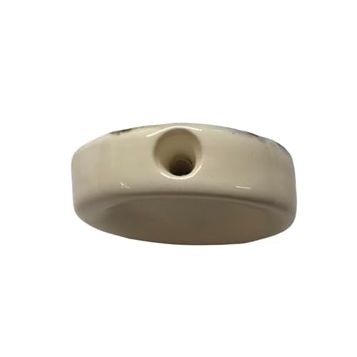 Ceramic Stone Eagle Buffalo Wolf Design Bead Neckace Jewelry