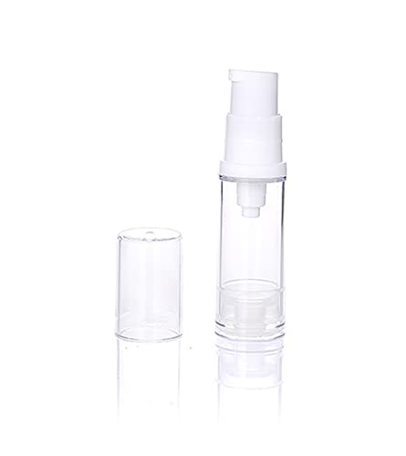 Wresty 12pc 5ml Airless Pump Bottles - Travel Cosmetic Containers