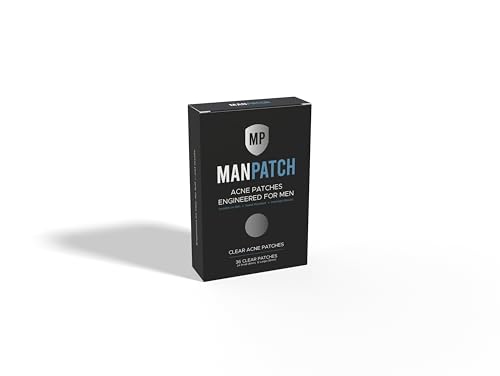 MANPATCH Clear Acne Patches for Men - 36 Count