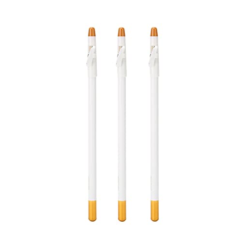 3 Pack Pencil, Beard for Men's Grooming, Tracing Tool for Hairline, Goatee Styling & Beard Shaping,White