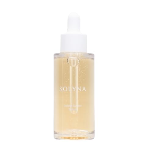 SOLYNA Golden Sunset After-Sun Hydrating Face Serum 30ml ? Lightweight Korean Skincare with Hyaluronic Acid, Panthenol & Centella Asiatica (Cica) for Calm, Radiant Skin
