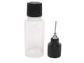 Beachcombers Stainless Steel Precision Applicator Set for Henna, Gel, Liquid - 2 Bottles & 1 Tip