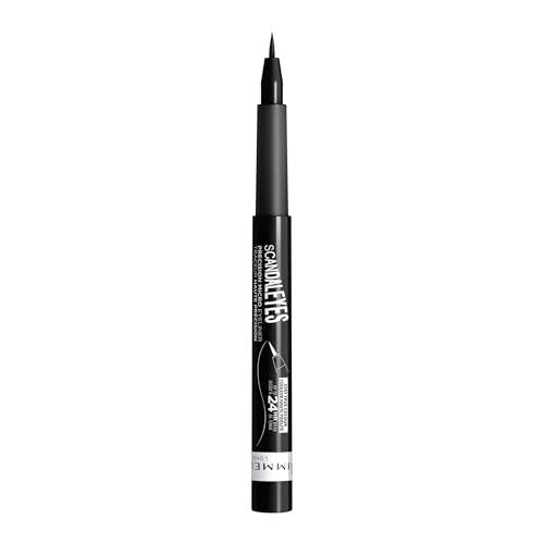 Rimmel Scandaleyes Thick & Thin Eyeliner, Waterproof Black Liner