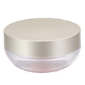 AKOAK Capacity 20 ml(0.67 oz) Empty Reusable Plastic Loose Powder Compact Container DIY Makeup Powder Case with Powder Puff and Elasticated Net Sifter Green