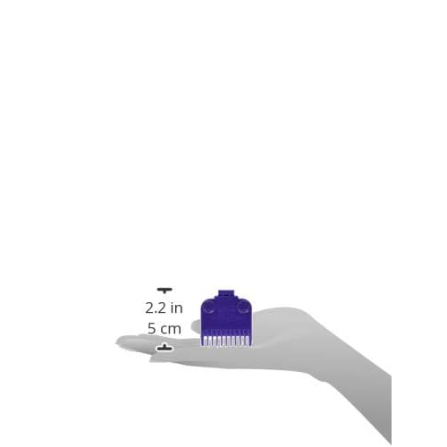 Andis 01420 Master Clipper Magnetic Comb Set - Crafted with High-Quality Materials & Long-Lasting Performance - Dual Pack Sizes 0.5 & 1.5 and Fit with ML Models ? Purple