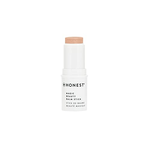 Honest Beauty Magic Beauty Balm Stick with Shea Butter, Jojoba & Argan Oil | Multitasking Balm Stick | EWG Certified & Hypoallergenic & Non-Comedogenic | Cruelty Free | 0.4 Fl Oz