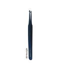 Titanium Blue 3D Straight Eyelash Extension Tweezers