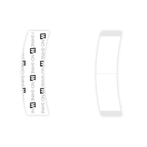Walker Tape No Shine Adhesive 3/4" X 3" C Contour 36pcs